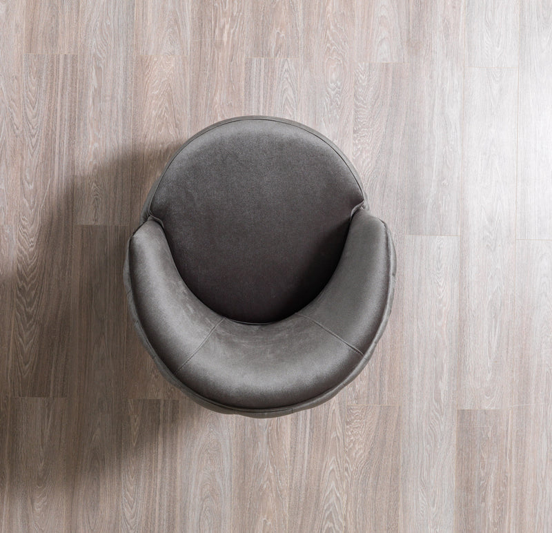 Lupino Gray Velvet Chair [ETA: 5/10] - LUPINOGRAY-CHAIR