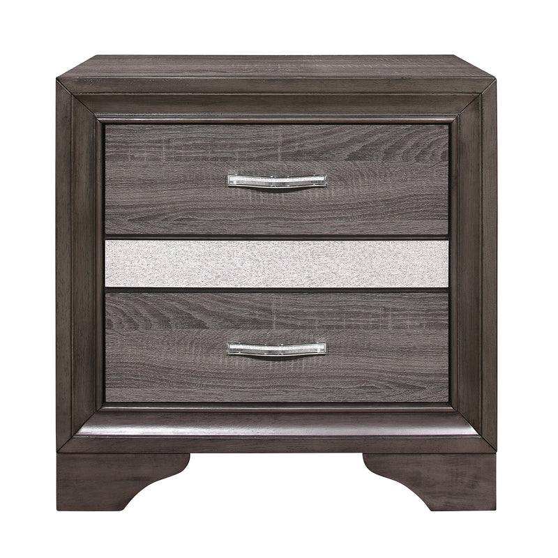 Luster Gray Upholstered Storage Platform Bedroom Set - DMV FurnitureBedroom Set