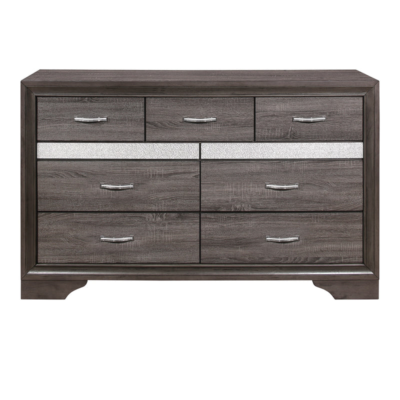Luster Gray Upholstered Storage Platform Bedroom Set - DMV FurnitureBedroom Set