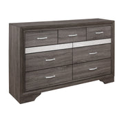 Luster Gray Upholstered Storage Platform Bedroom Set - DMV FurnitureBedroom Set
