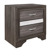 Luster Gray Upholstered Storage Platform Bedroom Set - DMV FurnitureBedroom Set