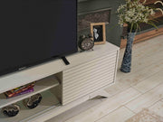 Luxia Tv Stand in Grey - 720-LUX-TV-GREY