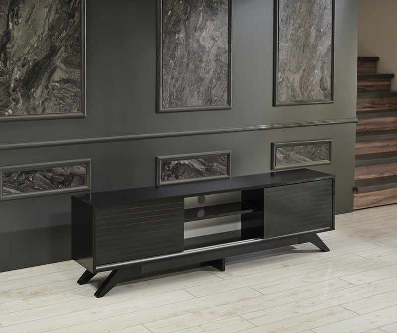 Luxia Tv Stand in Grey - 720-LUX-TV-GREY
