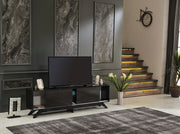 Luxia Tv Stand in Grey - 720-LUX-TV-GREY