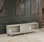 Luxia Tv Stand in Grey - 720-LUX-TV-GREY