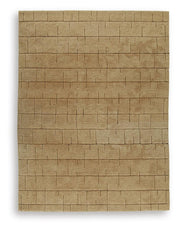 Luzmont Golden Brown Extra Large Rug - R408370