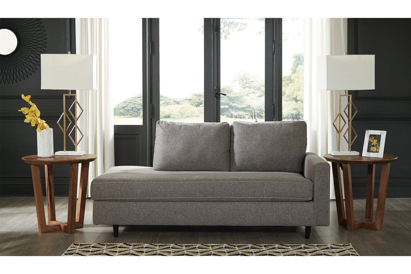 Lyman Graphite Right-Arm Facing Corner Chaise - 9330317 - DMV Furniture