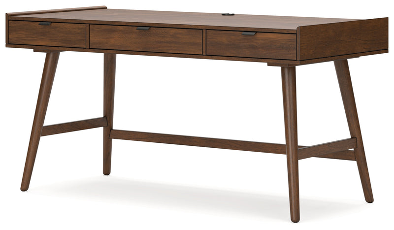Lyncott Brown 60" Home Office Desk - H615-44