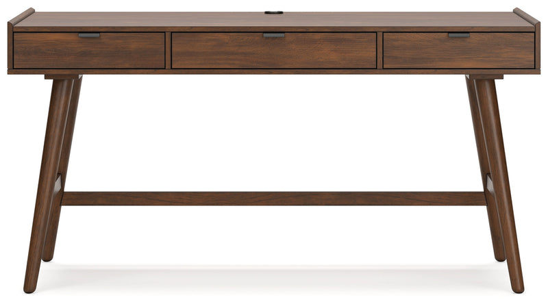 Lyncott Brown 60" Home Office Desk - H615-44