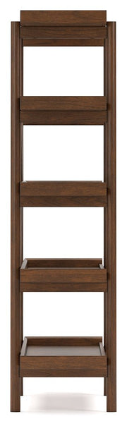 Lyncott Brown 70" Bookcase - H615-70