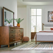 Lyncott Brown Upholstered Panel Bedroom Set - DMV FurnitureBedroom Set