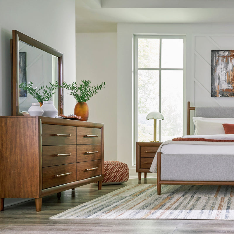Lyncott Brown Upholstered Panel Bedroom Set - DMV FurnitureBedroom Set