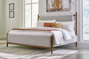 Lyncott Brown Upholstered Panel Bedroom Set - DMV FurnitureBedroom Set