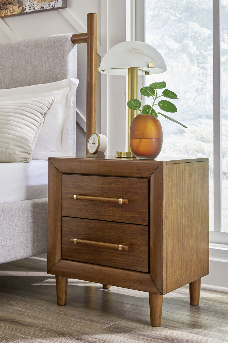 Lyncott Brown Upholstered Panel Bedroom Set - DMV FurnitureBedroom Set