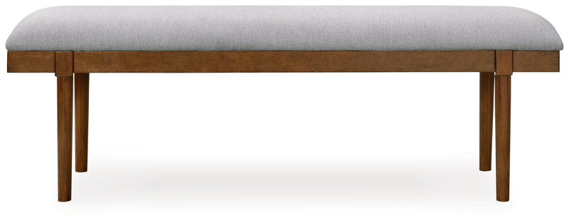 Lyncott Dining Table and 4 Chairs and Bench in Brown - DMV FurnitureDining Room Set