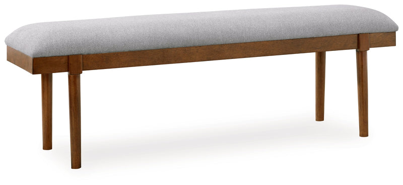 Lyncott Dining Table and 4 Chairs and Bench in Brown - DMV FurnitureDining Room Set