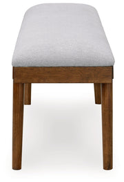 Lyncott Dining Table and 4 Chairs and Bench in Brown - DMV FurnitureDining Room Set