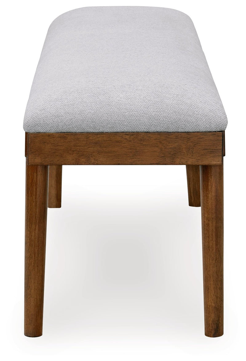 Lyncott Dining Table and 4 Chairs and Bench in Brown - DMV FurnitureDining Room Set