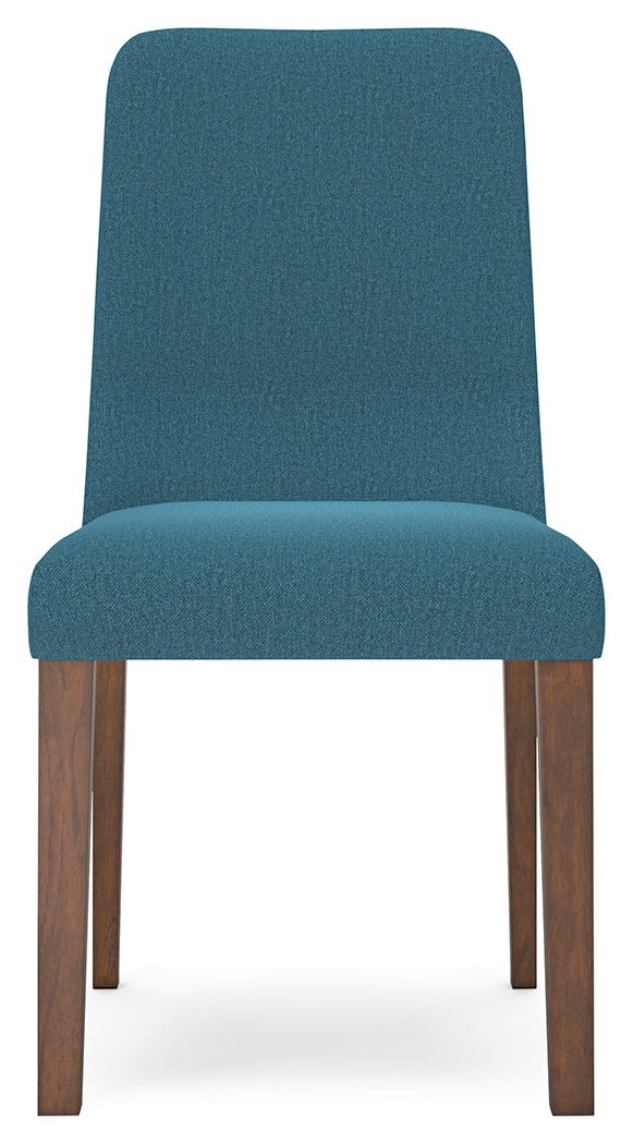 Lyncott Dining Table and 4 Chairs in Blue/Brown - DMV FurnitureDining Room Set