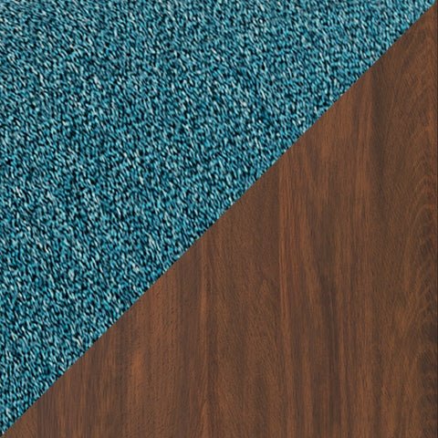 Lyncott Dining Table and 4 Chairs in Blue/Brown - DMV FurnitureDining Room Set