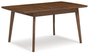 Lyncott Dining Table and 4 Chairs in Blue/Brown - DMV FurnitureDining Room Set