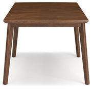 Lyncott Dining Table and 4 Chairs in Blue/Brown - DMV FurnitureDining Room Set