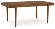 Lyncott Dining Table and 4 Chairs in Brown - DMV FurnitureDining Room Set