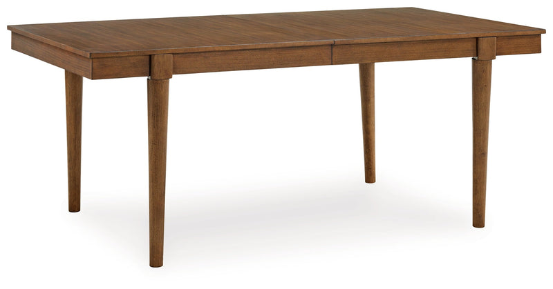 Lyncott Dining Table and 4 Chairs in Brown - DMV FurnitureDining Room Set