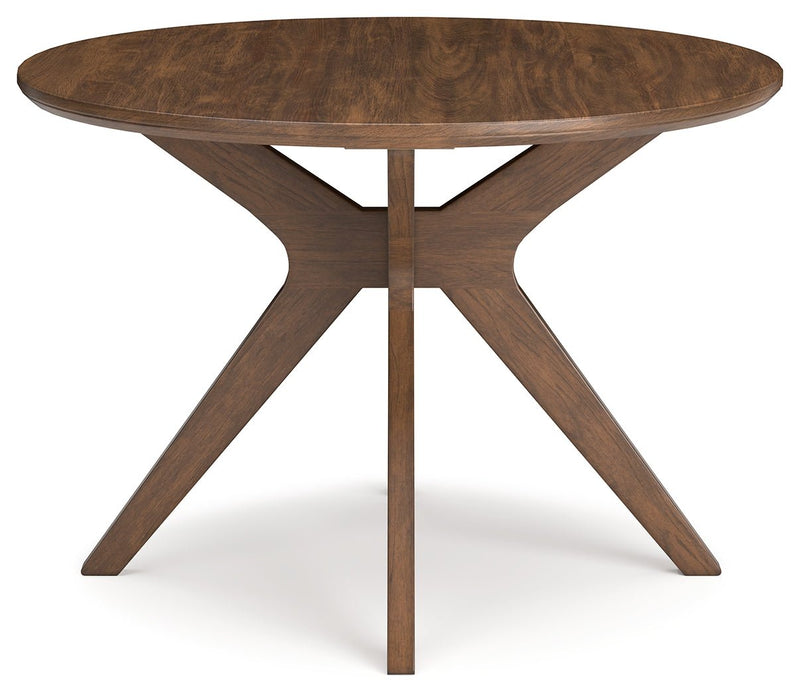 Lyncott Dining Table and 4 Chairs in Gray/Brown - DMV FurnitureDining Room Set