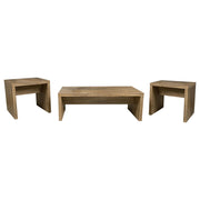 Lynette 3-piece Rectangular Coffee and End Table Set Mango - 704128-S3