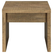 Lynette Square Engineered Wood End Table Mango - 704127