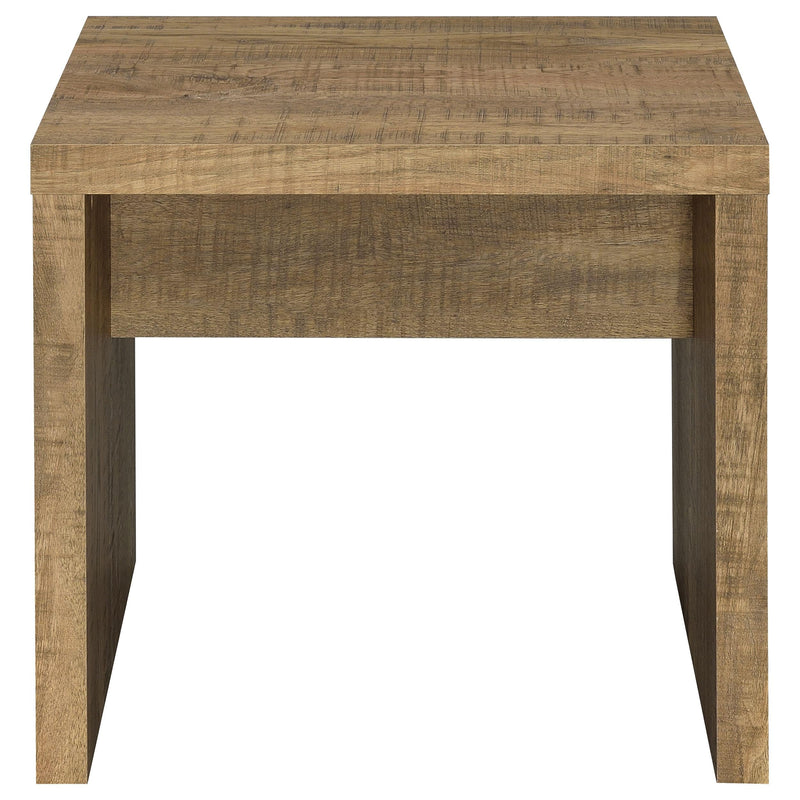 Lynette Square Engineered Wood End Table Mango - 704127
