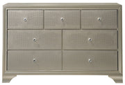 Lyssa Champagne LED Panel Bedroom Set - DMV FurnitureBedroom Set