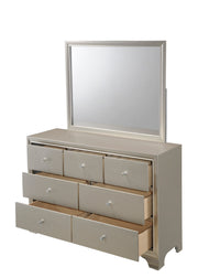Lyssa Champagne LED Upholstered Panel Youth Bedroom Set - DMV FurnitureYouth Bedroom Set