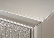 Lyssa Champagne LED Upholstered Panel Youth Bedroom Set - DMV FurnitureYouth Bedroom Set