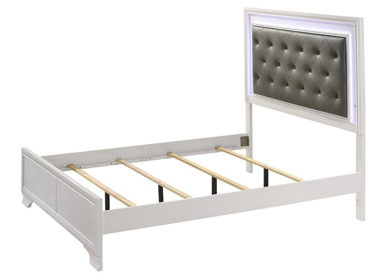 Lyssa Frost LED Panel Bedroom Set - DMV FurnitureBedroom Set