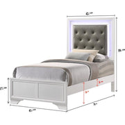 Lyssa Frost LED Panel Youth Bedroom Set - DMV FurnitureYouth Bedroom Set