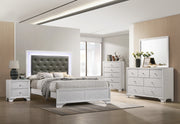 Lyssa Frost LED Upholstered Panel Youth Bedroom Set - DMV FurnitureYouth Bedroom Set