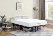 Mabel Metal Full Mattress Support Platform Bed Black - 305957F