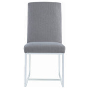 Mackinnon Upholstered Dining Side Chair Grey (Set of 2) - 107143