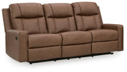 Mackmenville Caramel Reclining Sofa - 7471488