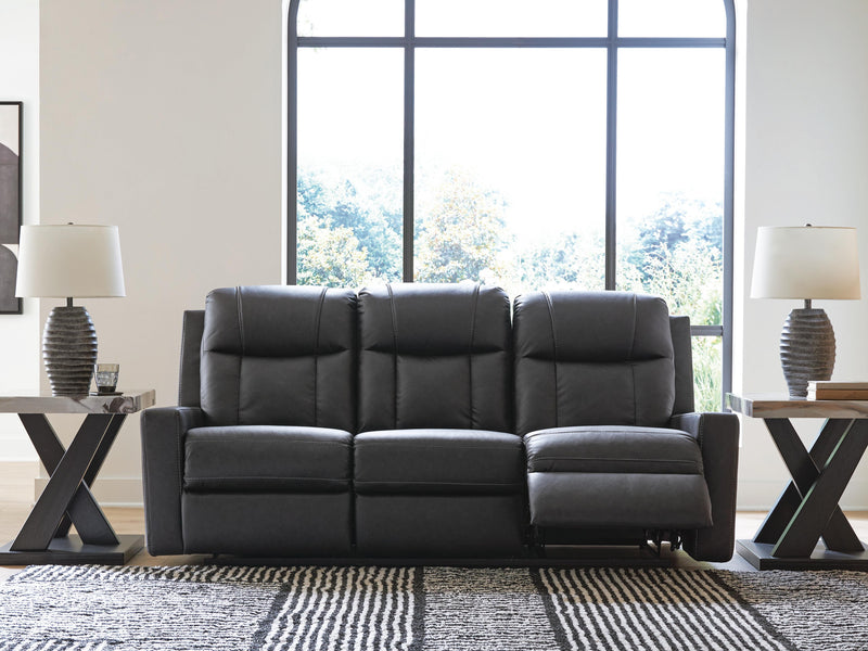 Mackmenville Carbon Reclining Sofa - 7471388
