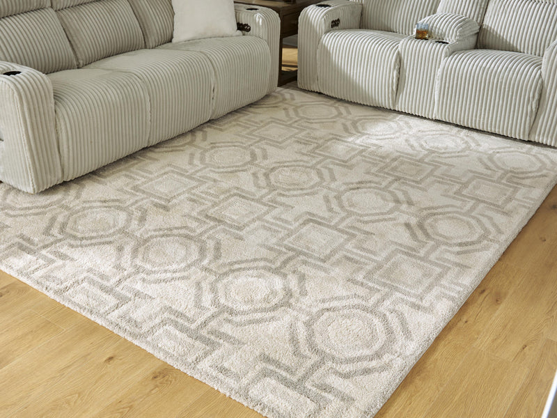 Maconville Ivory/Gray Large Rug - R407321