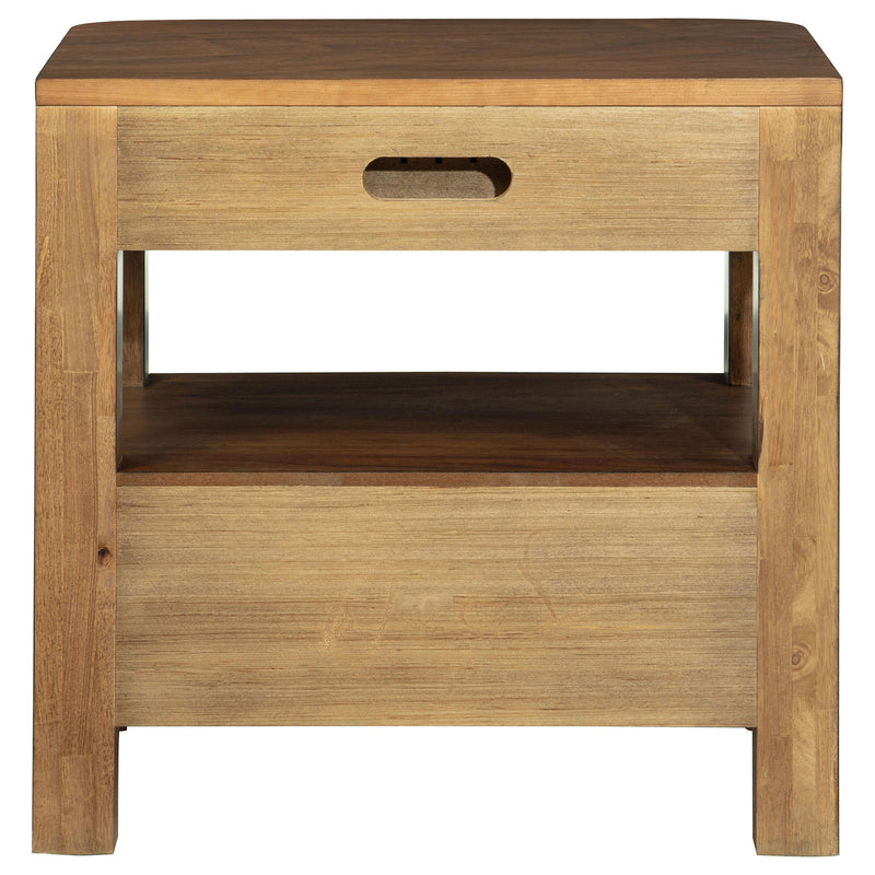 Maderia 2-drawer Nightstand Bedside Table Walnut - 223322