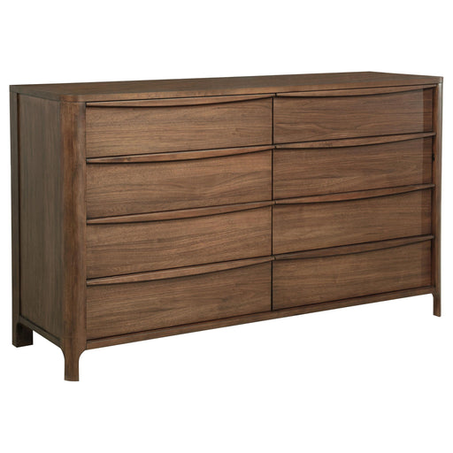 Maderia 8-drawer Dresser Cabinet Walnut - 223323