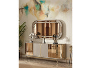 Madrid Diningroom (Dining Table & Dining Chair & Consol With Mirror) - For 6 People - 115-MAD-6-SET