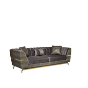 Madrid Stationary Sofa Grey - 101-MAD-ADE20-3