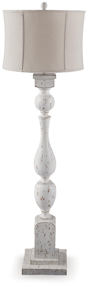 Madsbrook Antique White Floor Lamp - L235921