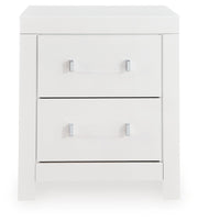 Maeling White Nightstand - PCB1119-92