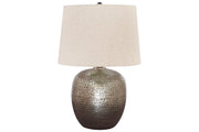 Magalie Antique Silver Finish Table Lamp - DMV FurnitureTable Lamp